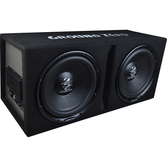 Iridium 2x12" bassabox 400w með innbyggðum magnara