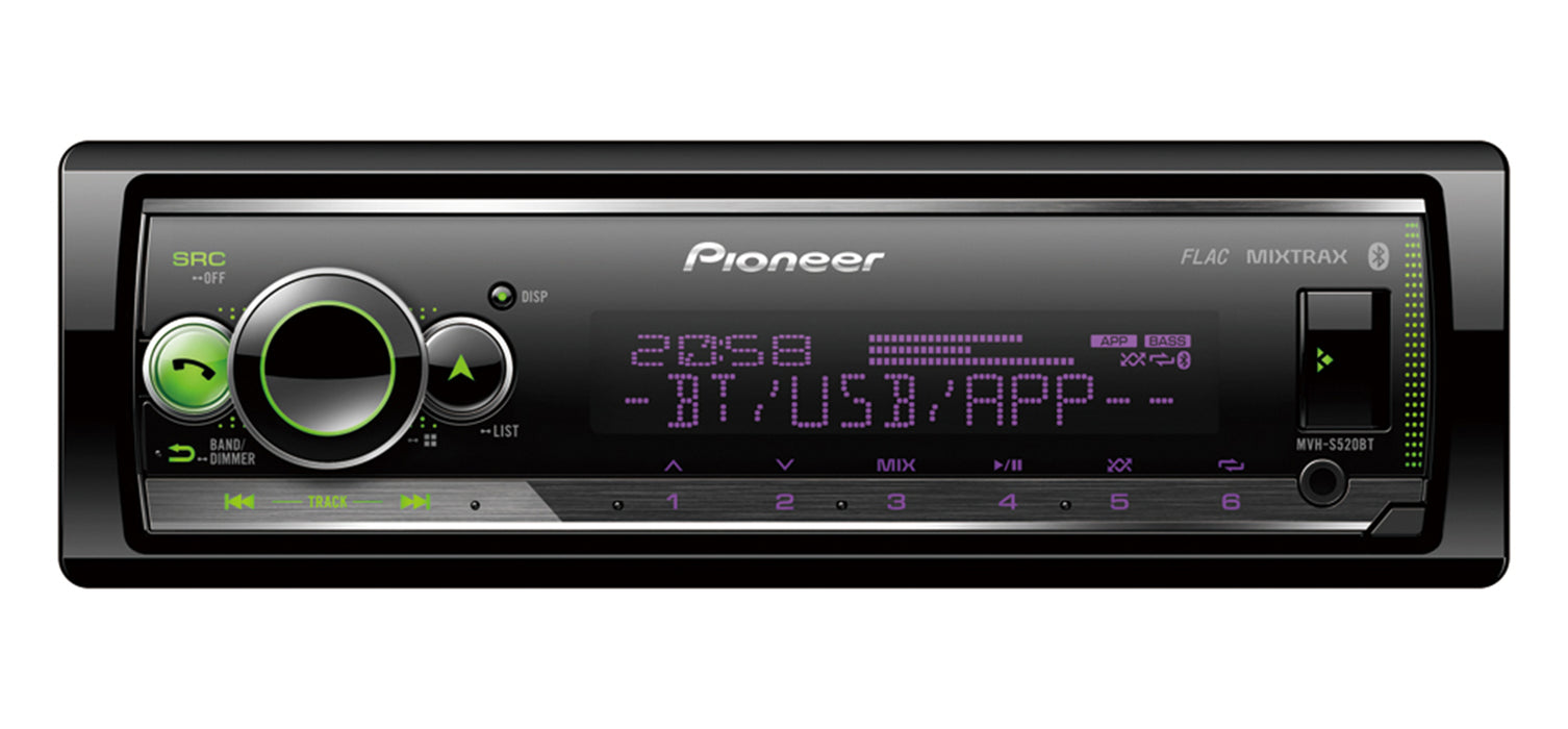 Pioneer Media spilari 3 x 2v RCA